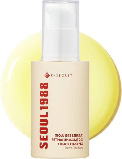 K-SECRET SEOUL 1988 RETINAL LIPOSOME 2% + BLACK GINSENG.