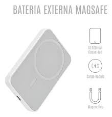 POWER BANK APPLE MAGSAFE ,MAGNÉTICO,BATERIA EXTERNA, 5000 MAH